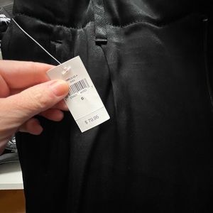 Gap size 0 black satin dress style pant